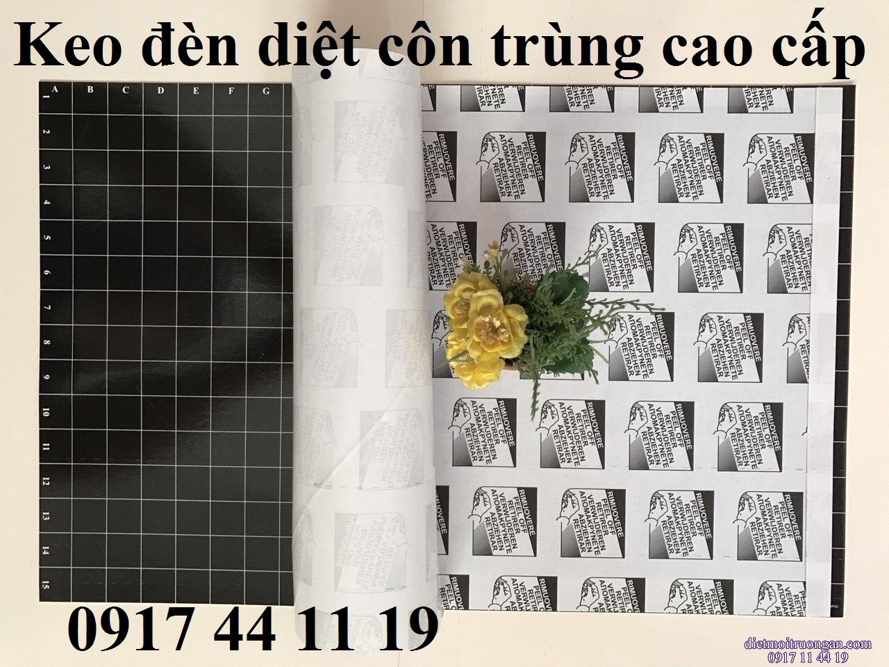 Tấm keo đèn dính côn trùng Đại Sinh cao cấp nhập khẩu từ Hà Lan 30 x 46cm