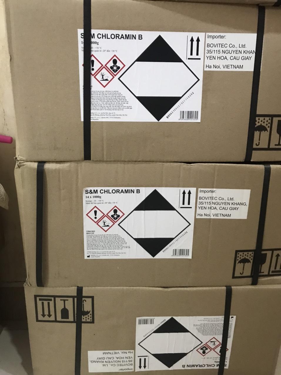 Cloramin B khử trùng nước