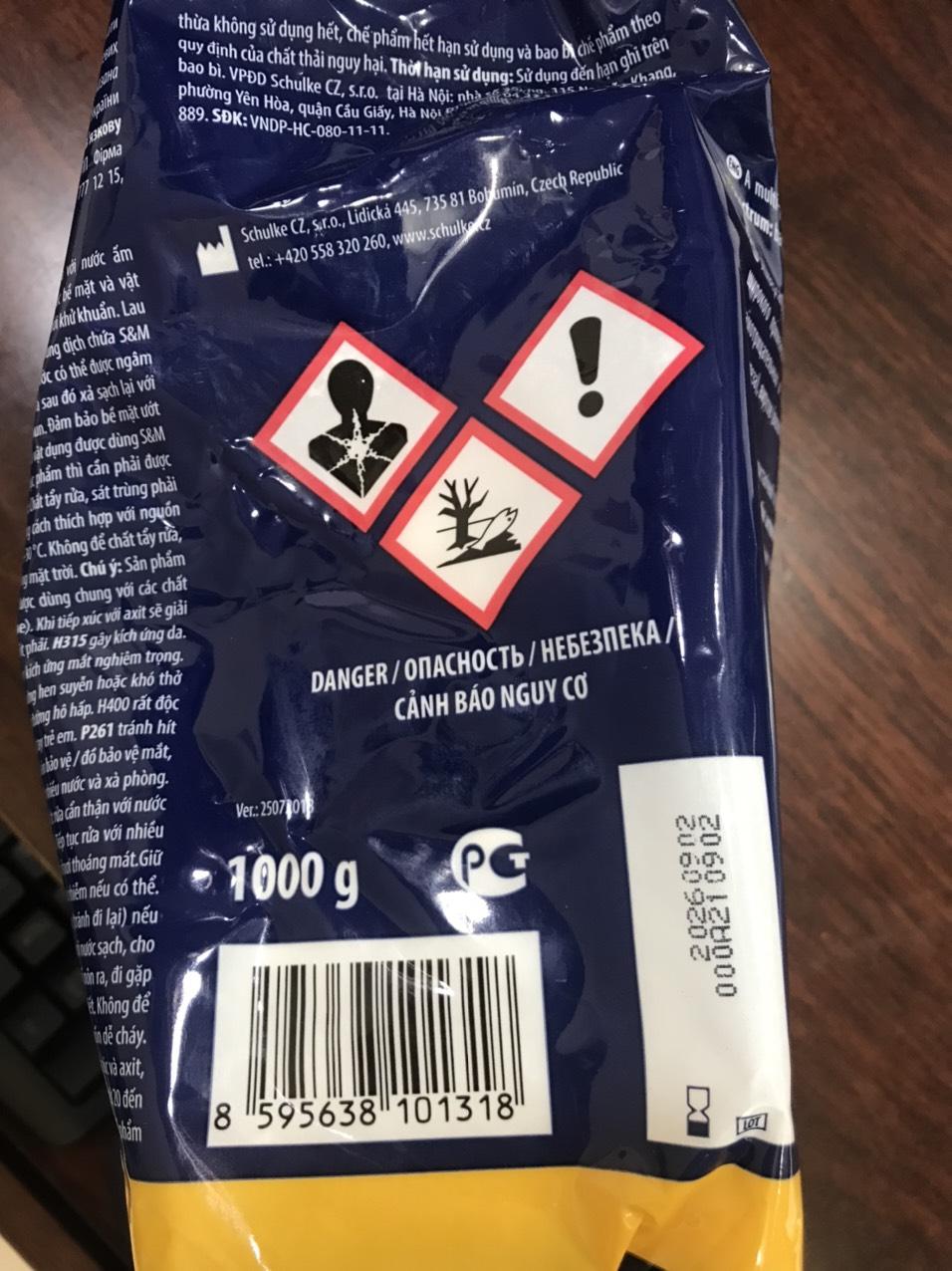 Cloramin B khử trùng nước