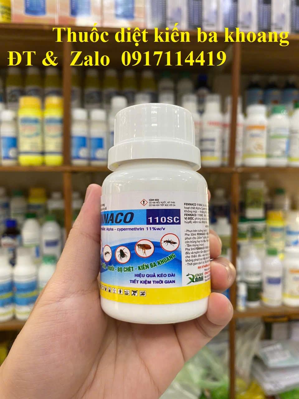 Bán thuốc diệt kiến ba khoang Fennaco 110sc chai 100ml