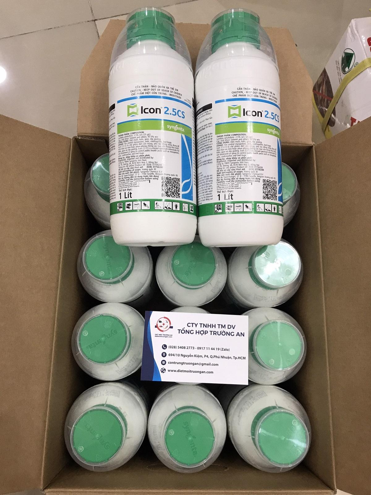 icon 2.5cs syngenta- Thuốc diệt muỗi và côn trùng như rệp, gián, kiến