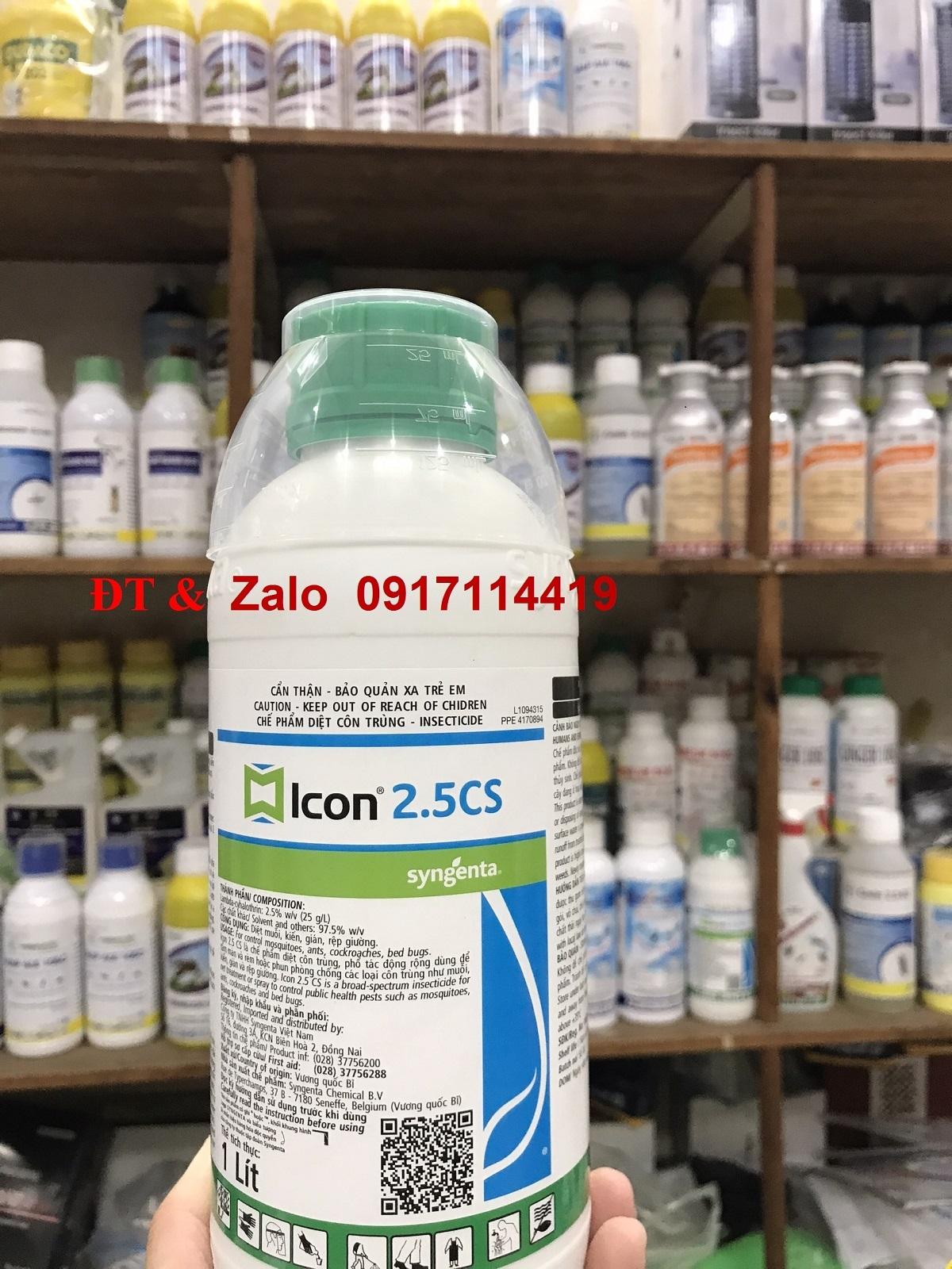 icon 2.5cs syngenta- Thuốc diệt muỗi và côn trùng như rệp, gián, kiến
