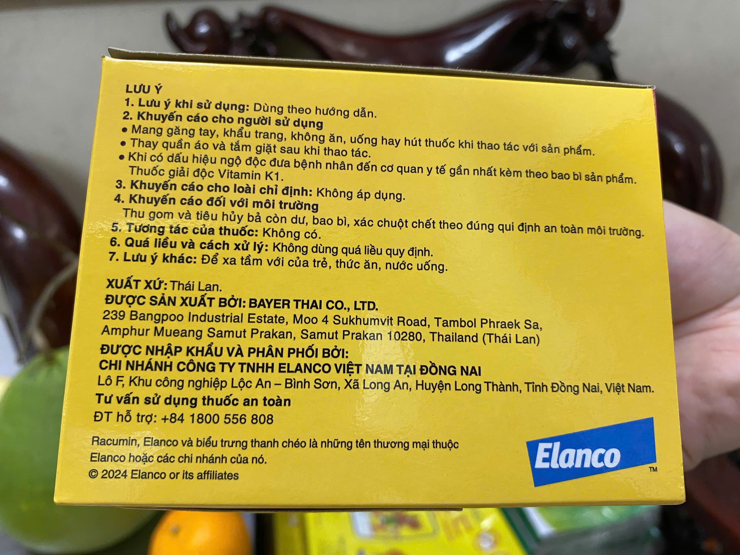 Thuốc diệt chuột Racumin dạng bột