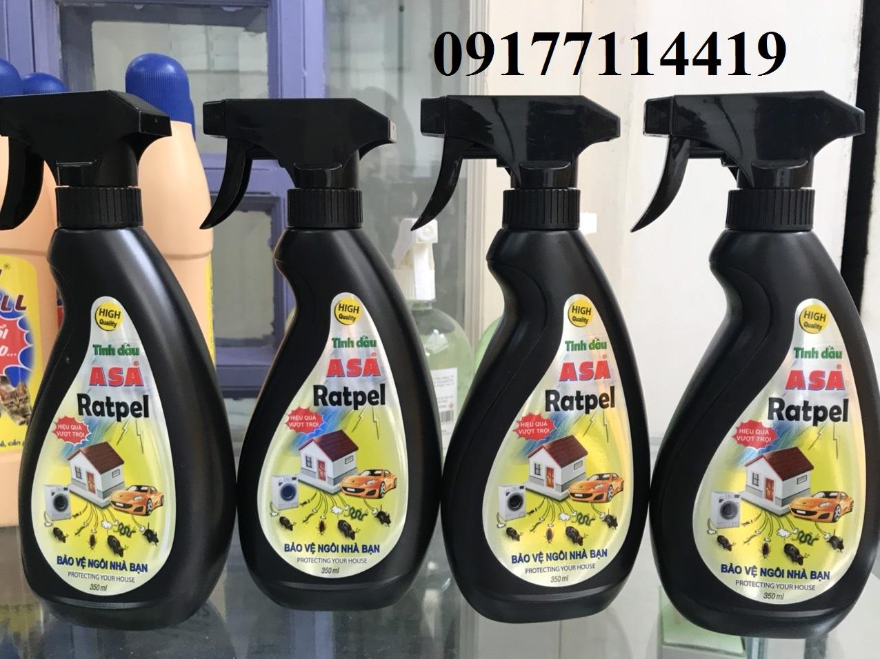 Chai xịt xua đuổi chuột ASA RATPEL