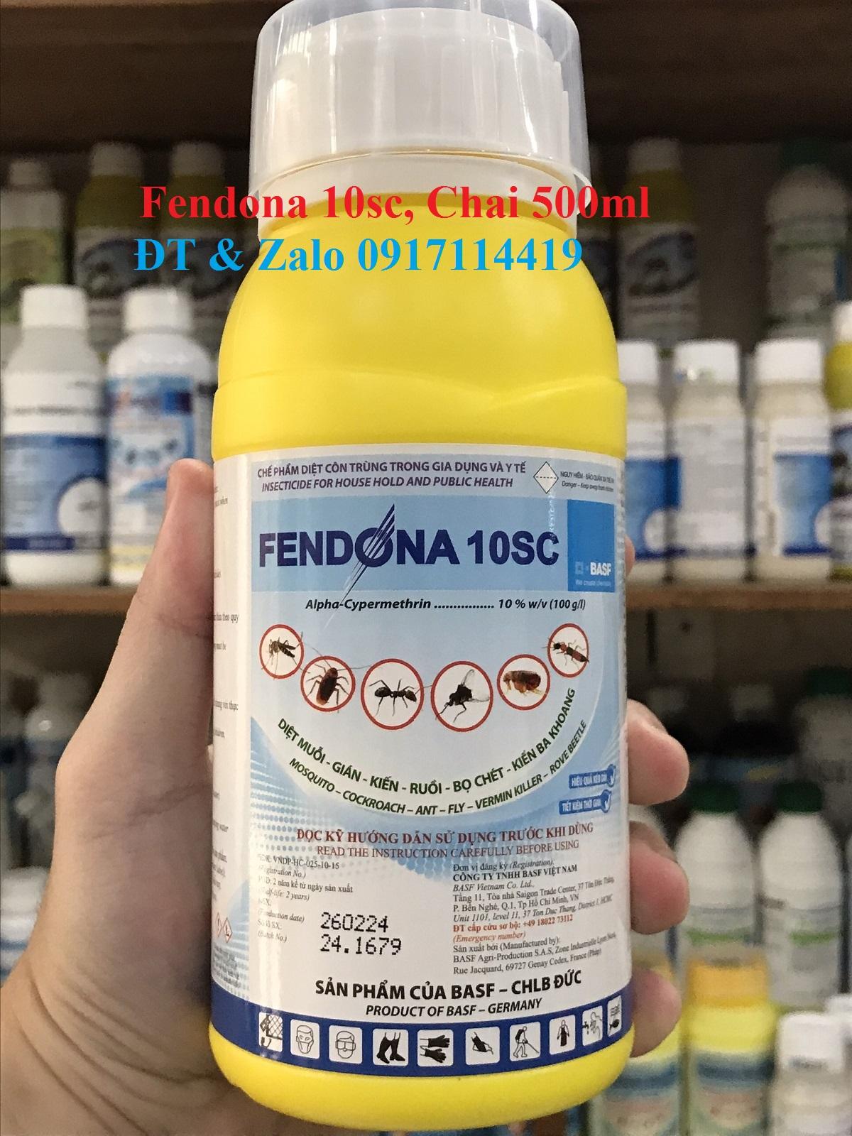 Thuốc diệt muỗi Fendona 10sc 500ml