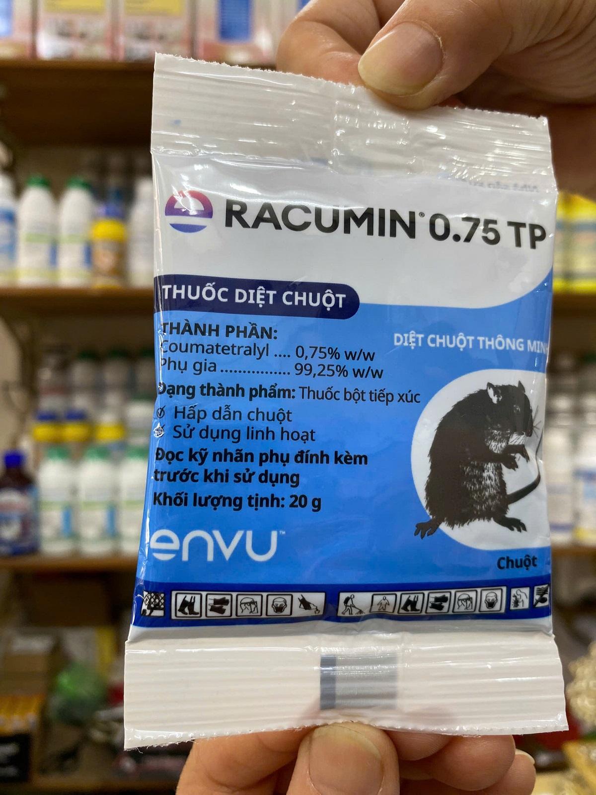 Thuốc Diệt trừ  chuột Racumin 0.75 TP